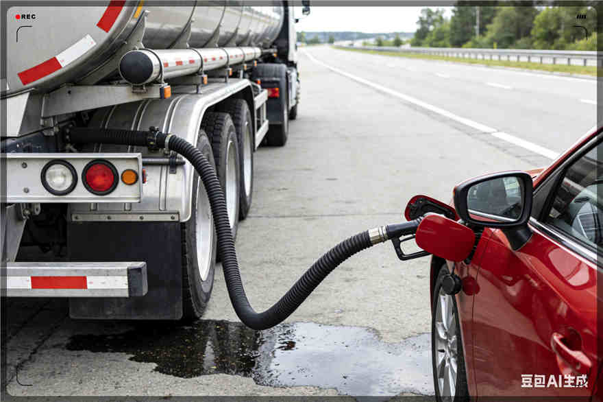 安福汽车救援送水案例