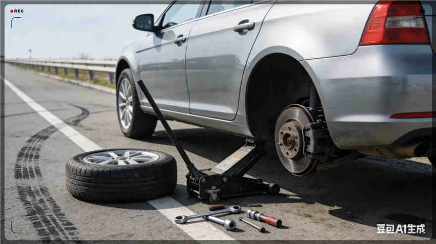 安福道路救援汽车送玻璃水